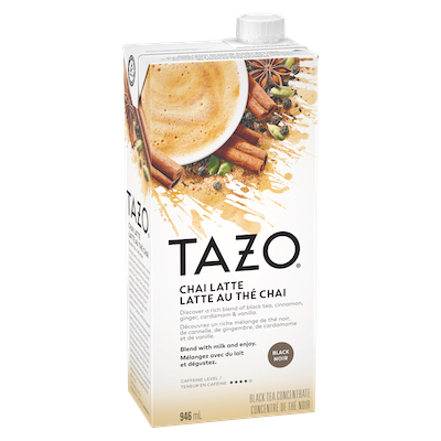 TAZO® Concentré de Thé Chai Latte Classique 1:1 6 x 946 ml -