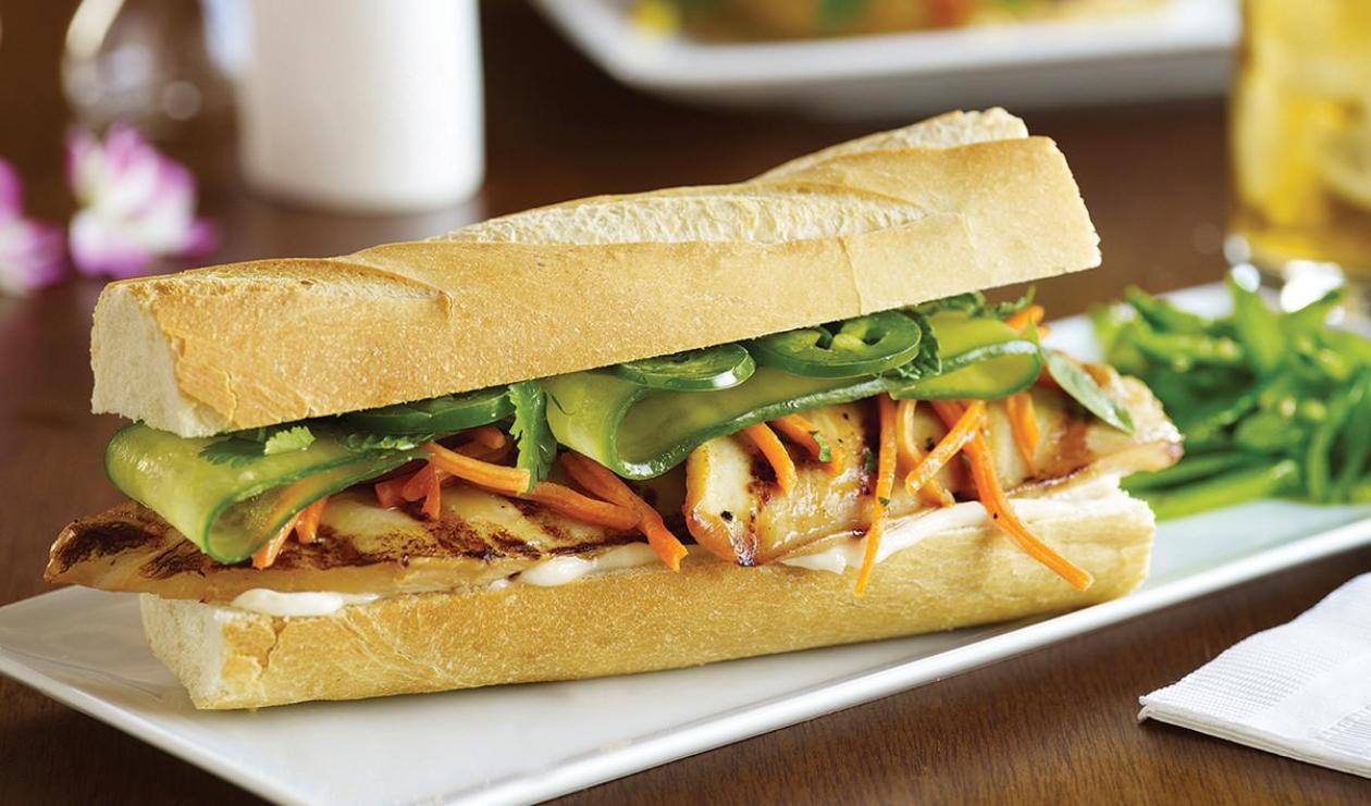 Banh Mi olympien au poulet – recette Banh Mi olympien au poulet – recette