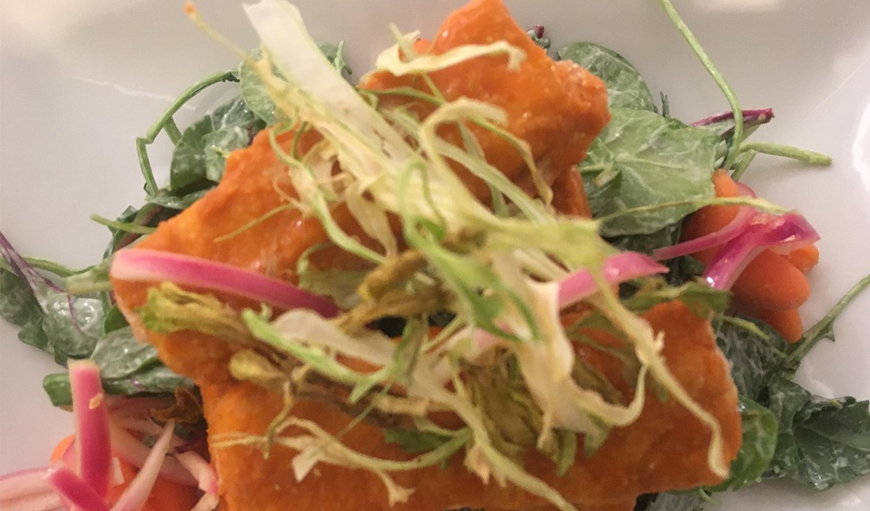 Buffalo Mahi Mahi Ranch Salad – recette Buffalo Mahi Mahi Ranch Salad – recette