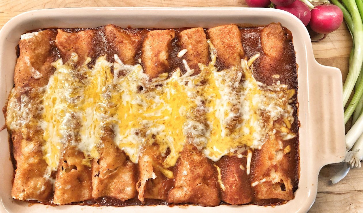 Enchiladas à la Courgette, au Quinoa et au Fromage de Chèvre – recette Enchiladas à la Courgette, au Quinoa et au Fromage de Chèvre – recette
