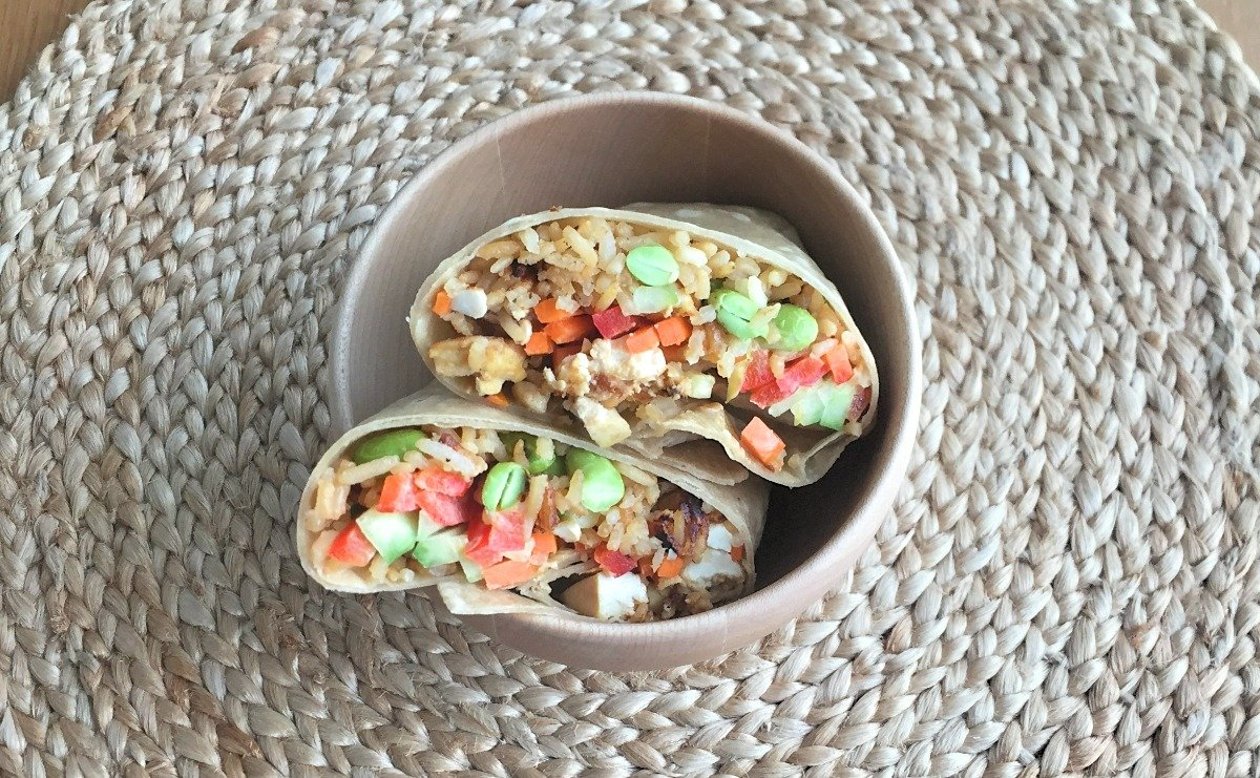 Gingered Tofu Burrito – recette Gingered Tofu Burrito – recette