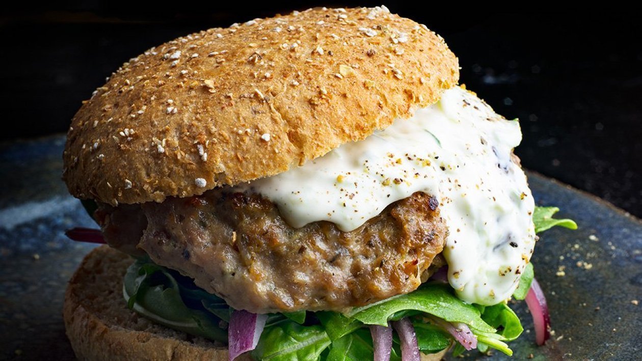 Hamburger à l’Agneau et à l’Aubergine – recette Hamburger à l’Agneau et à l’Aubergine – recette