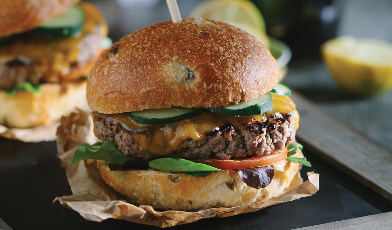 Hamburger d’agneau et aubergine – recette Hamburger d’agneau et aubergine – recette