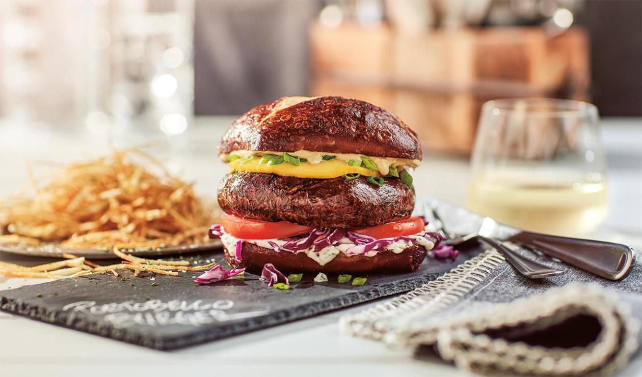 Hamburger de Champignon Portobello – recette Hamburger de Champignon Portobello – recette