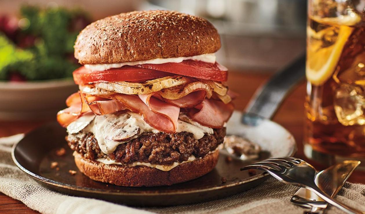 Hamburger jambon-fromage – recette Hamburger jambon-fromage – recette