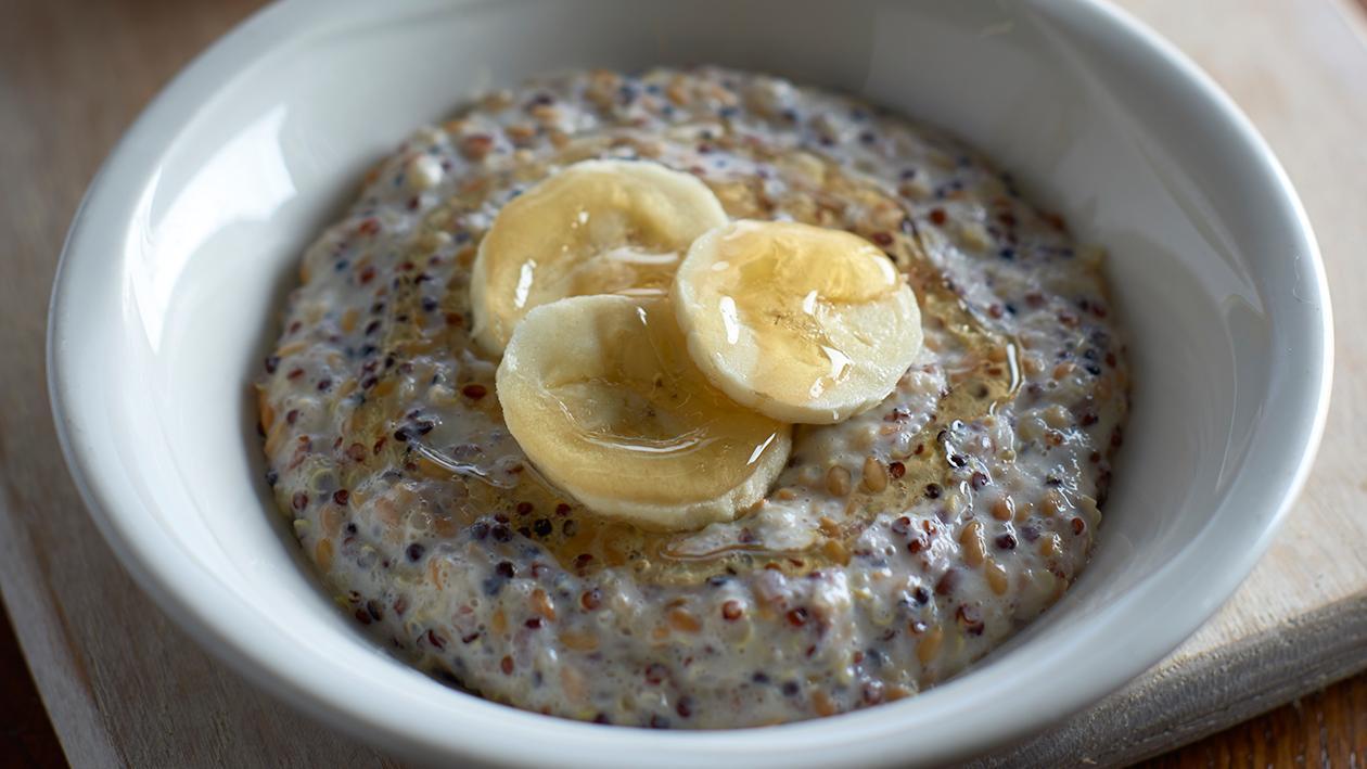 Quinoa & Flax Seed Porridge – recette Quinoa & Flax Seed Porridge – recette