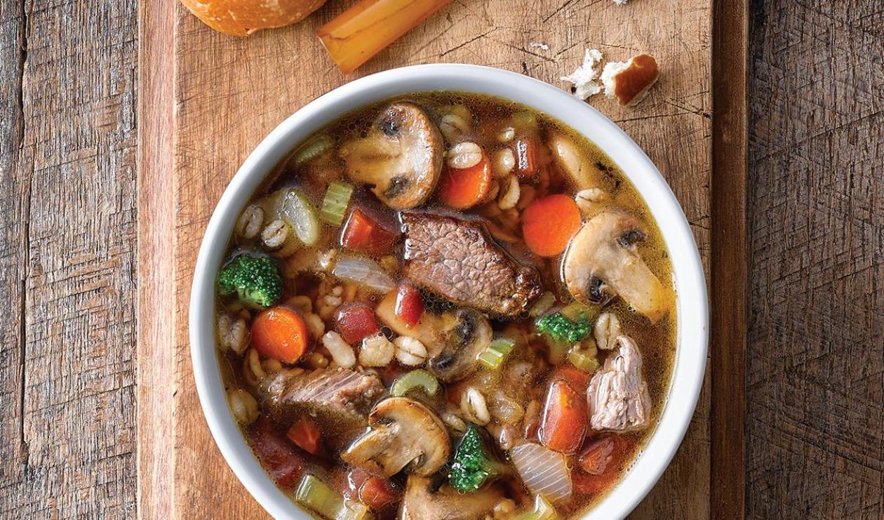 Soupe au Bœuf et à l’Orge – recette Soupe au Bœuf et à l’Orge – recette