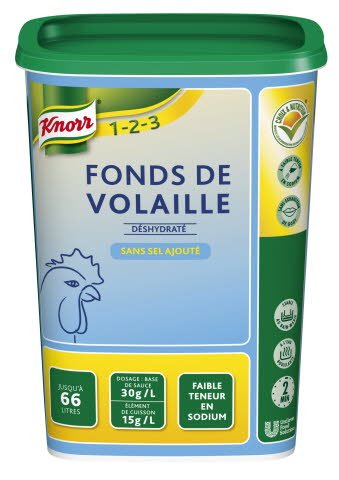 Knorr 1-2-3 Fonds de Volaille FTS 1 kg -