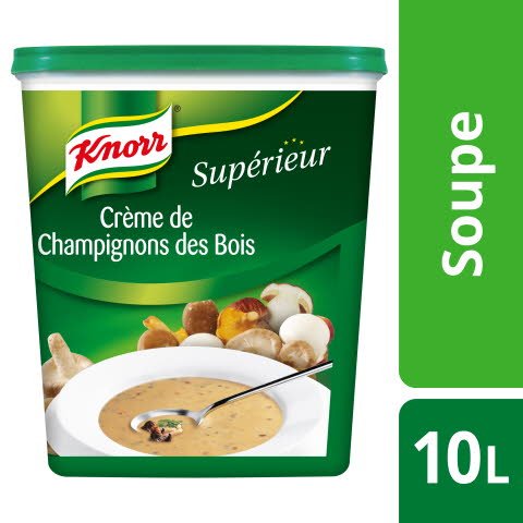 Knorr Supérieur Crème de Champignons des Bois 1kg 40 portions -