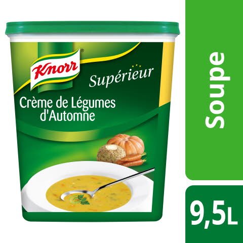 Knorr Supérieur crème de Légumes d'Automne 1,095kg 50 portions -