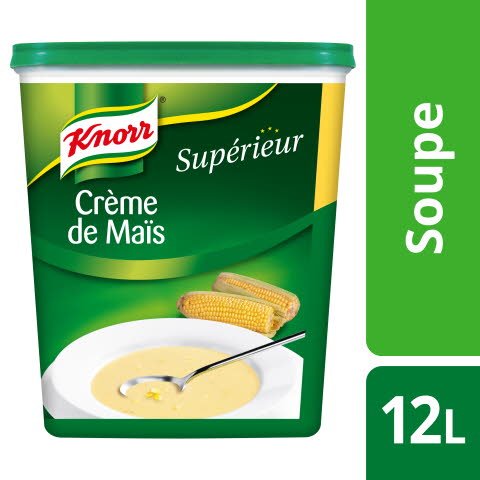 Knorr Supérieur Crème de maïs 1kg 48 portions -