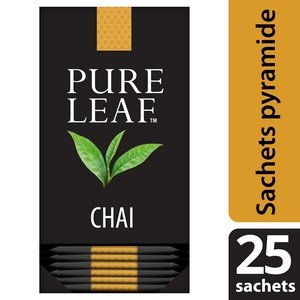 Pure Leaf Thé Noir Chai 25 sachets pyramides -