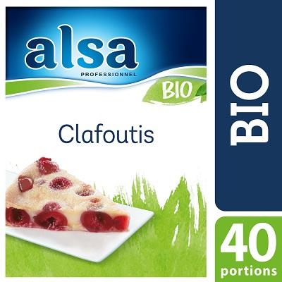 Alsa Clafoutis Bio 800g 40 portions | Unilever Food Solutions