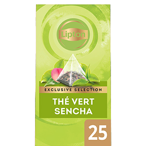 Lipton Exclusive Selection Thé Vert Sencha 30 sachets pyramide -