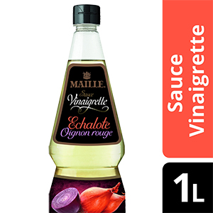 Maille Sauce Vinaigrette Echalote & Oignons Rouges 1L -