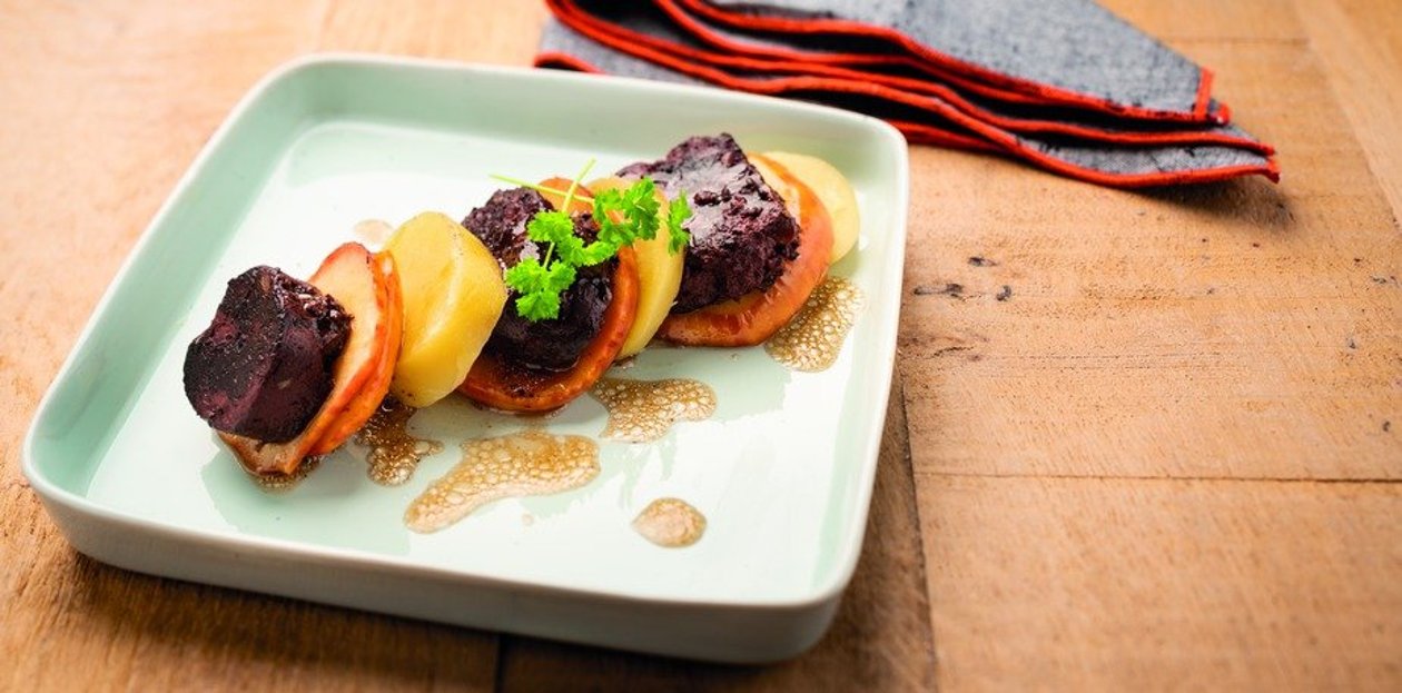 Boudin aux pommes revisité Recette