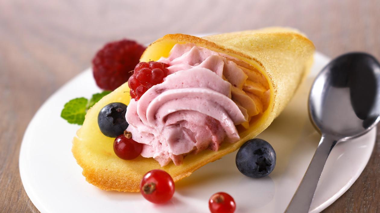 de Murat mousse framboise et fruits rouges Recette