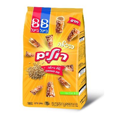 בייגלה רולים עם שומשום בייגל בייגל שקית 280 גרם -