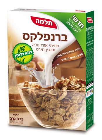 ברנפלקס ללא גלוטן תלמה 375 גרם -