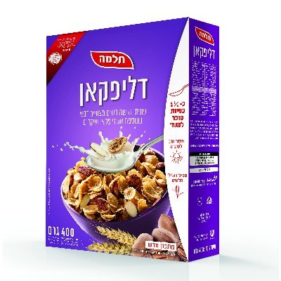 דגני בוקר דליפקאן תלמה 400 גרם -