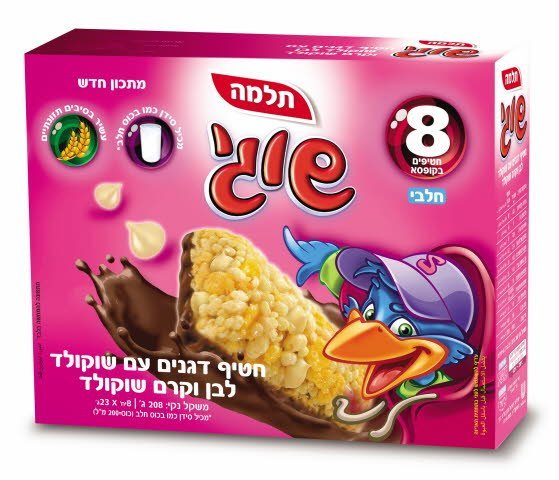 חטיף שוגי פצפוצים שוקולד לבן וקרם שוקולד - חטיף שוגי פצפוצים שוקולד לבן וקרם שוקולד -