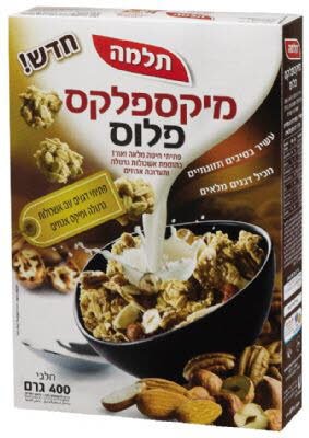 מיקספלקס פלוס אגוזים תלמה 400 גרם -