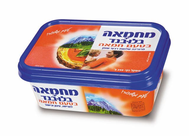 מרגרינה מחמאה בטעם חמאה בלו-בנד גביע 250 גרם -
