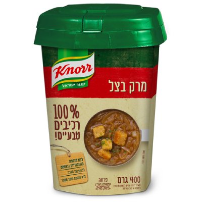 מרק בצל 100% רכיבים טבעיים קנור קופסה 400 גרם -