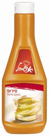 סירופ מייפל אפיכל בקבוק לחיץ 600 גרם -