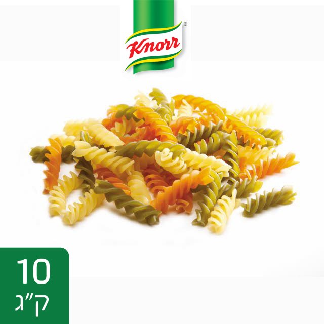 פסטה פוזילי טריקולור קנור -