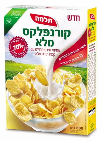 קורנפלקס מלא תלמה 500 גרם -