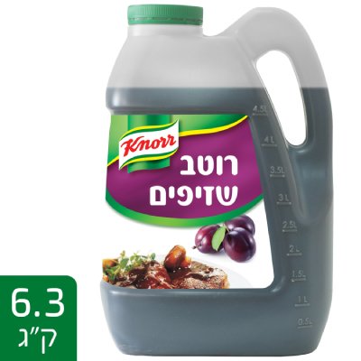 רוטב שזיפים קנור מיכל 6.3 ק"ג -