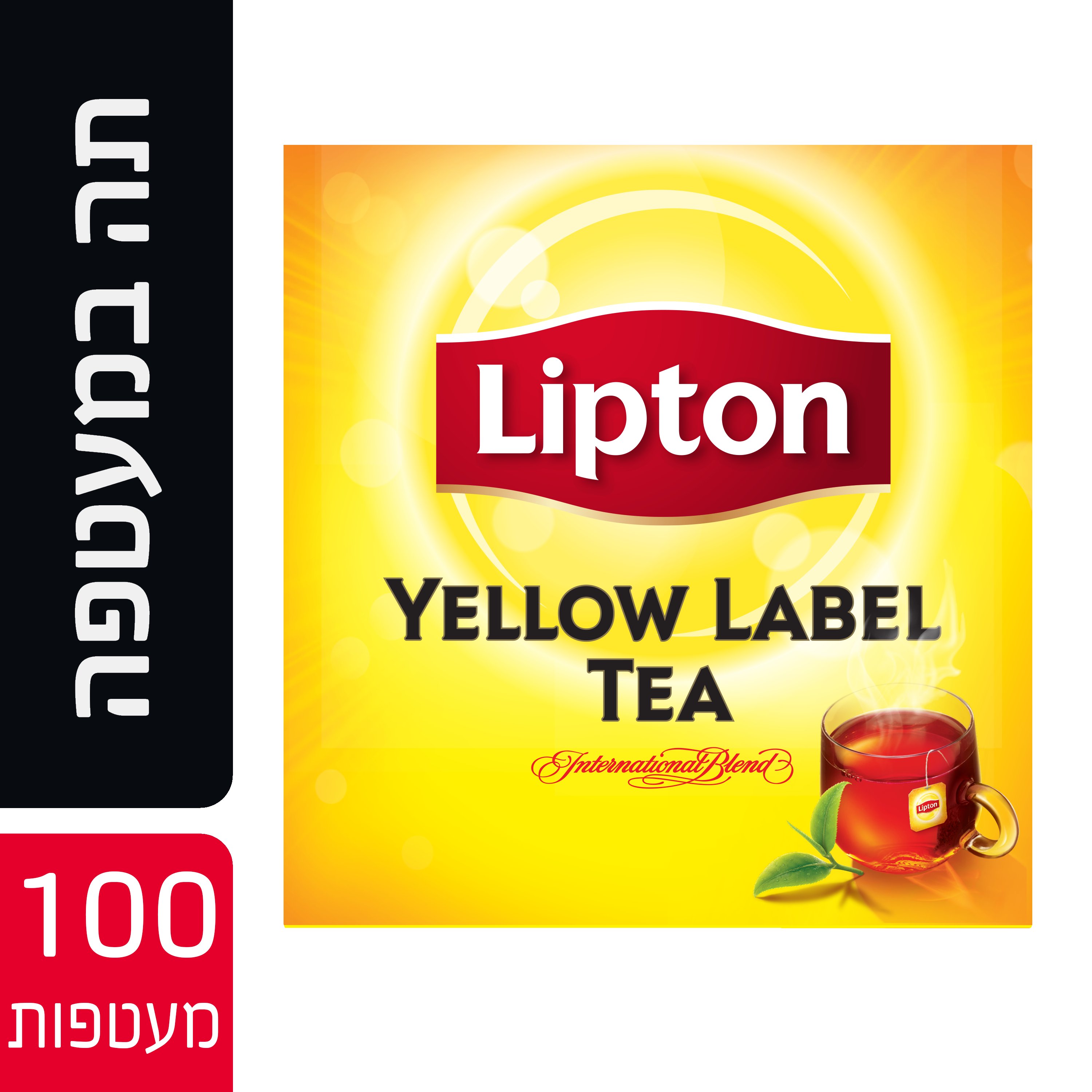 תה שחור ילו לייבל במעטפה ליפטון - תה שחור ילו לייבל במעטפה ליפטון -