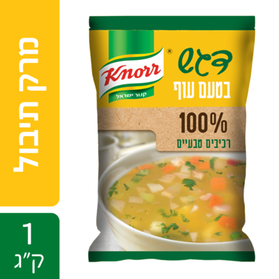 דגש מרקי תיבול מרק בטעם עוף 100% רכיבים טבעיים קנור שקית 1 ק"ג - דגש 100% רכיבים טבעיים דגש מרקי תיבול מרק בטעם עוף 100% רכיבים טבעיים קנור שקית 1 ק"ג - דגש 100% רכיבים טבעיים