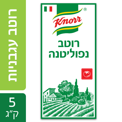 רוטב עגבניות נפוליטנה קנור פאוץ' 5 ק"ג - רוטב נפוליטנה מושלם. כמו להכין מאפס