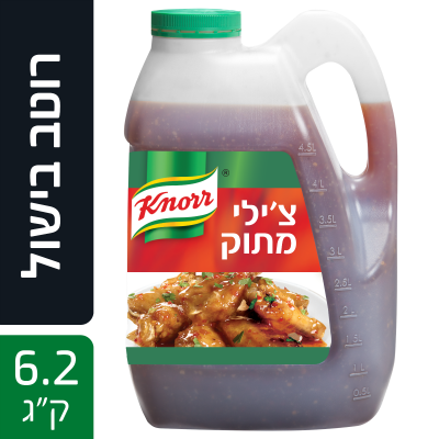 רוטב צ'ילי מתוק קנור מיכל 6.2 ק"ג - להענקת נראות נהדרת בכל מנה רוטב צ'ילי מתוק קנור מיכל 6.2 ק"ג - להענקת נראות נהדרת בכל מנה