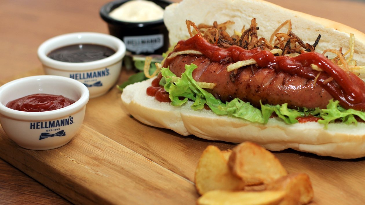 Currywurst hot dog Currywurst hot dog