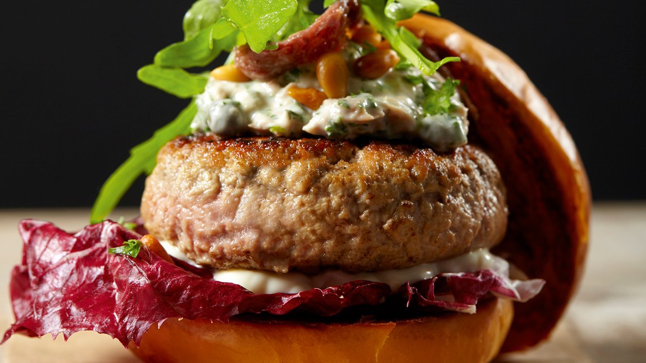 Vitello tonatto Burger Vitello tonatto Burger