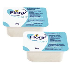 FLORA light minimargarin 20 g x 120 db - FLORA light minimargarin 20 g x 120 db -