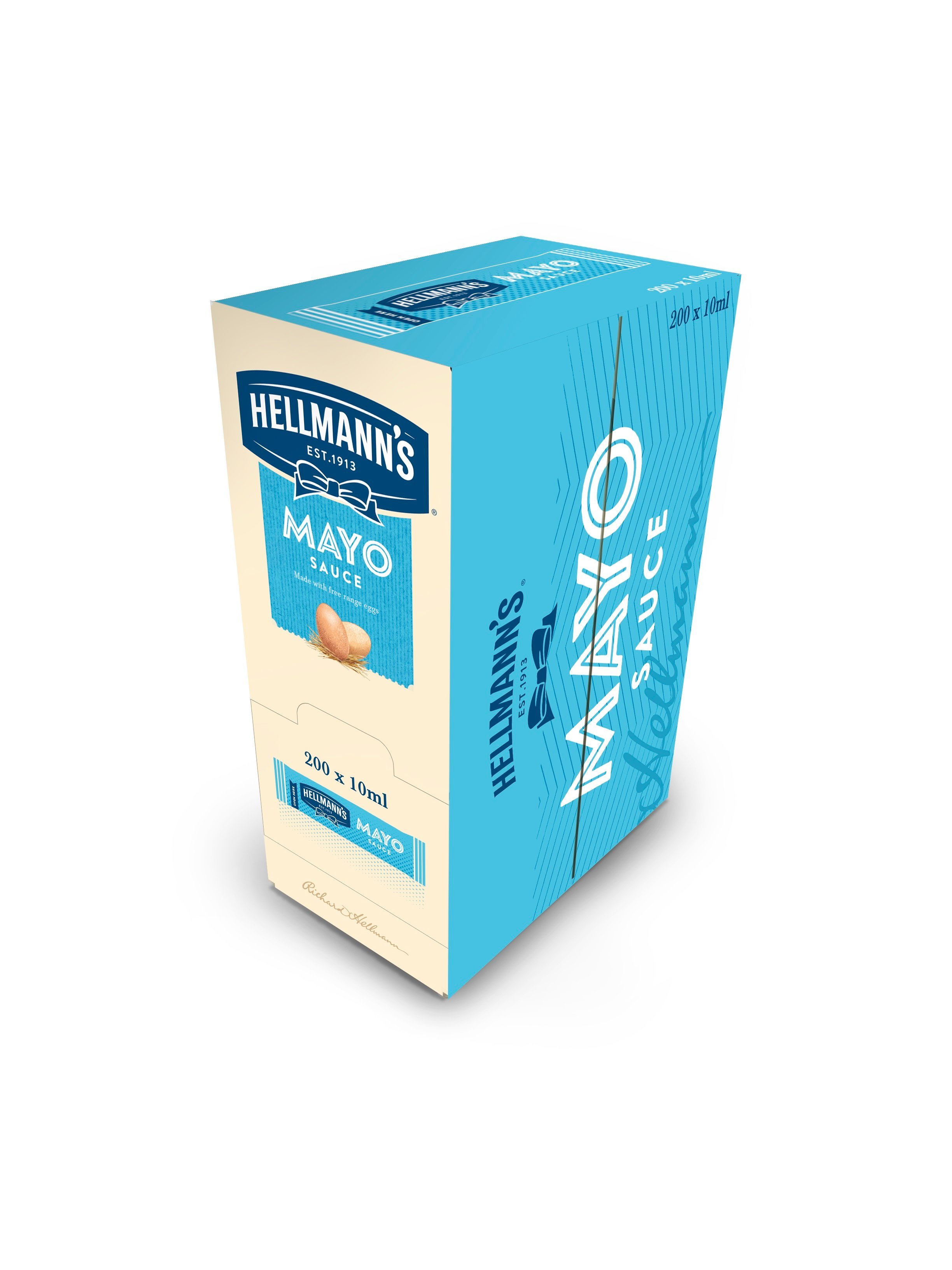 HELLMANN'S Mini Majonéz Light 15 ml x 200 db - HELLMANN'S Mini Majonéz Light 15 ml x 200 db -