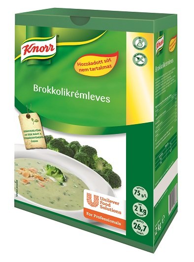 KNORR Brokkolikrémleves hozzáadott só nélkül** - KNORR Brokkolikrémleves hozzáadott só nélkül** -