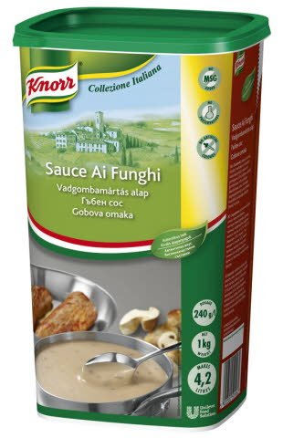 KNORR Collezione Italiana Funghi Gombás tésztaszósz alap - KNORR Collezione Italiana Funghi Gombás tésztaszósz alap -