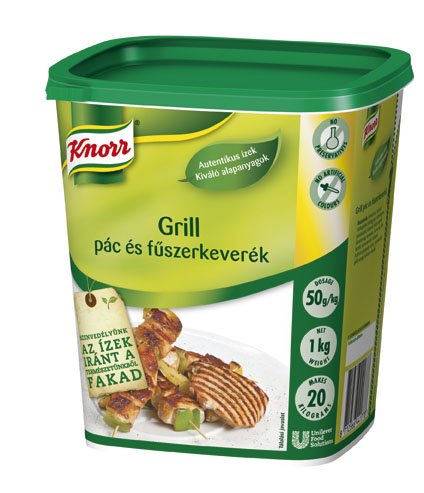 KNORR Grill pác és fűszerkeverék** - KNORR Grill pác és fűszerkeverék** -