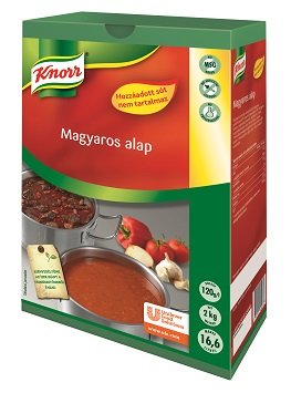 KNORR Magyaros alap hozzáadott só nélkül** - KNORR Magyaros alap hozzáadott só nélkül** -
