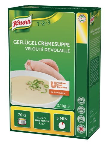 KNORR Szárnyaskrémleves** - KNORR Szárnyaskrémleves** -