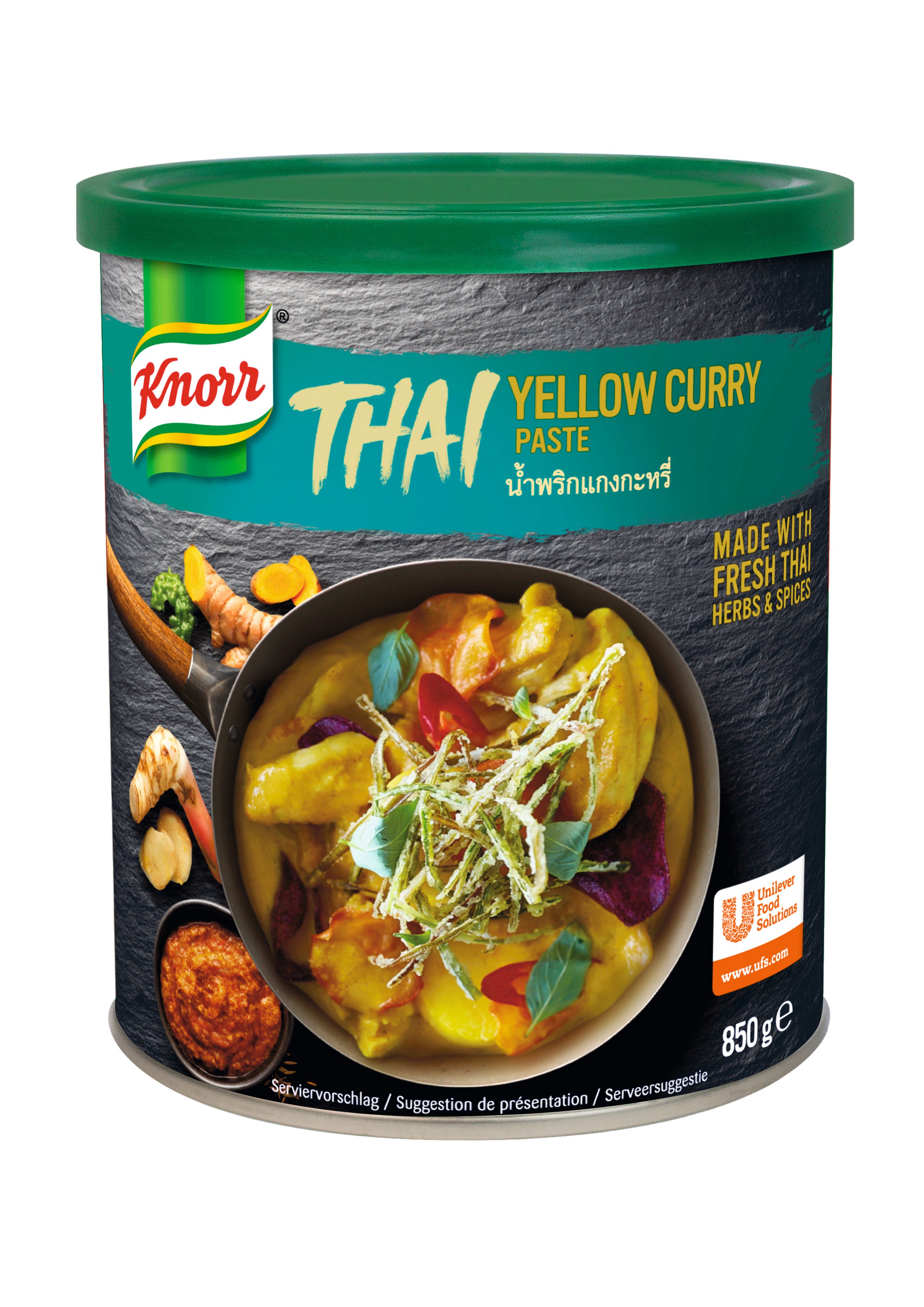 KNORR Thai Sárga Curry Paszta -