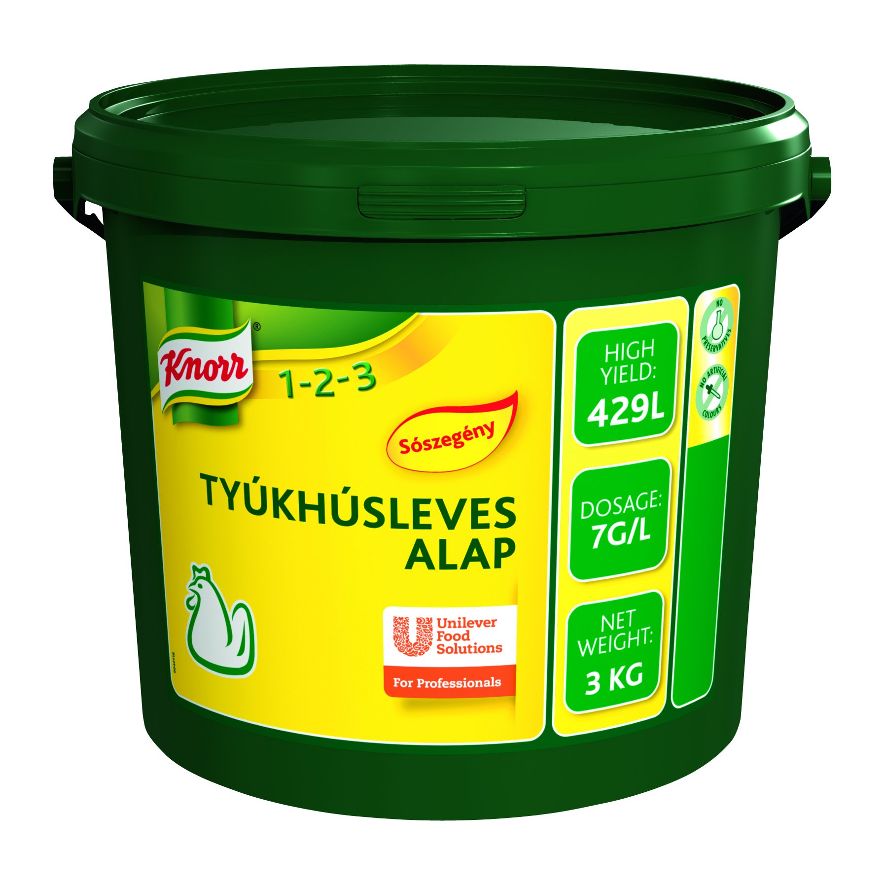 KNORR Tyúkhúsleves alap - Sószegény** - KNORR Tyúkhúsleves alap - Sószegény** -