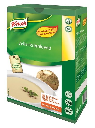 KNORR Zellerkrémleves hozzáadott só nélkül** - KNORR Zellerkrémleves hozzáadott só nélkül** -