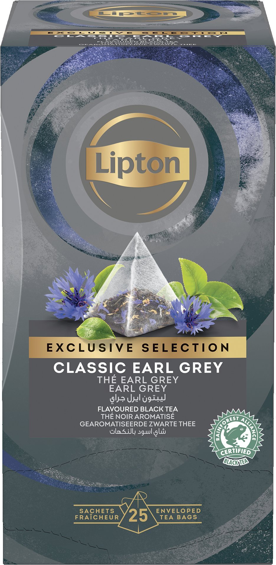 LIPTON Piramis Earl Grey tea - LIPTON Piramis Earl Grey tea -
