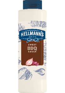 HELLMANN'S Barbecue szósz 792ml - Minőségi márkájú termék felszolgálása pozitív benyomást kelt a vendégekben.